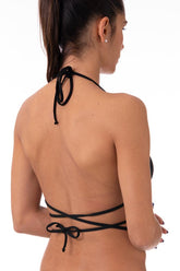 MIX REGGISENO TRIANGOLO DONNA  NERO EMLYTU NERO BE BEACH